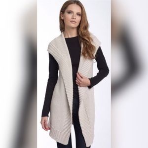 Theory Neyeli Boheme Cardigan Hooded Alpaca Size Medium $325 Retail